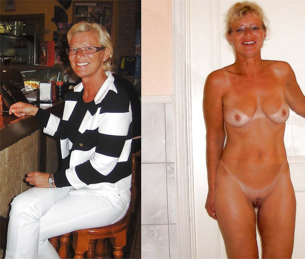 Girls dressed and undressed