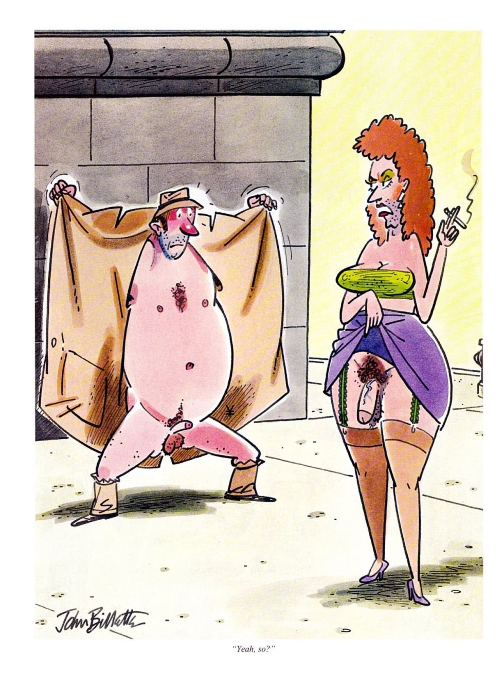 Cool erotic caricatures