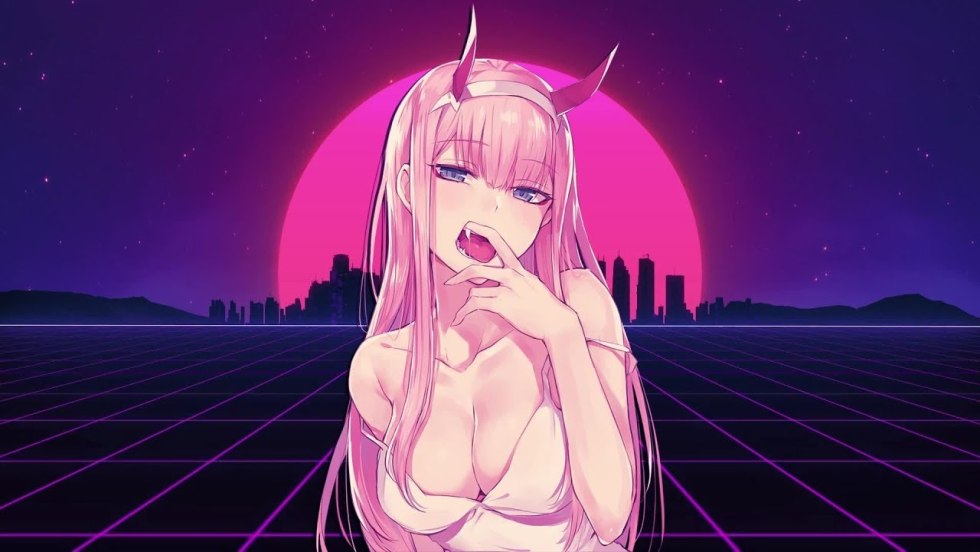 02 Zero Two ahegao