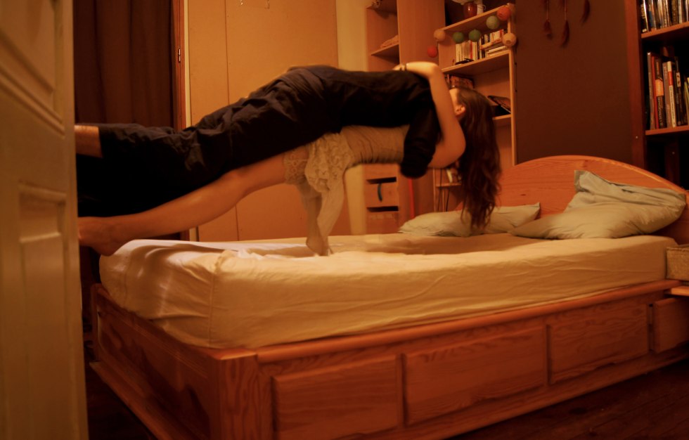 Adult affairs in bed