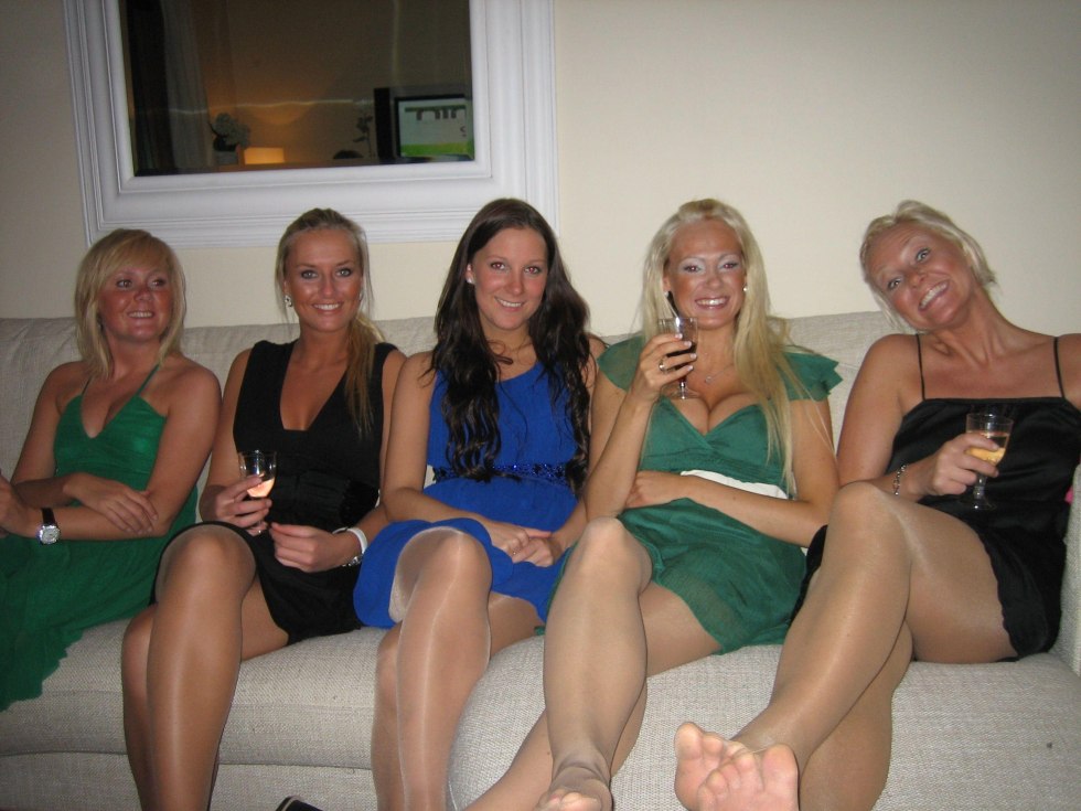 Mature group in the apartment