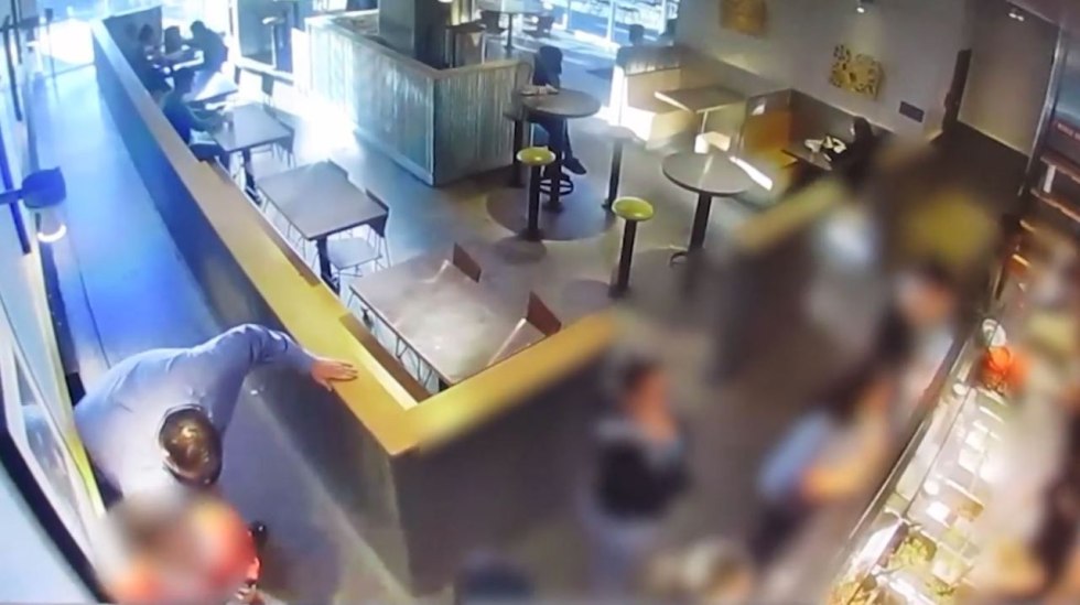 Peepping Tom Caught on Camera Is the Loose