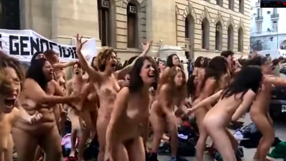 Naked women feminists