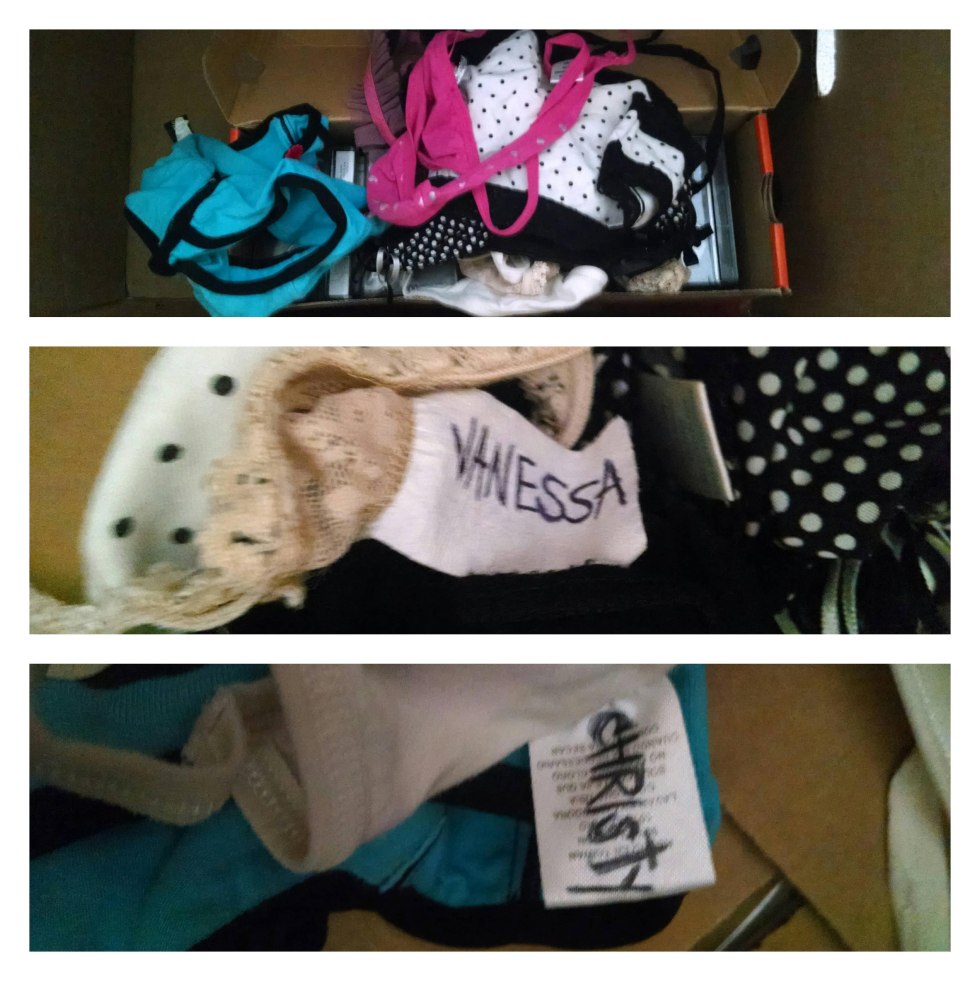 Panties in Laundry Drawer