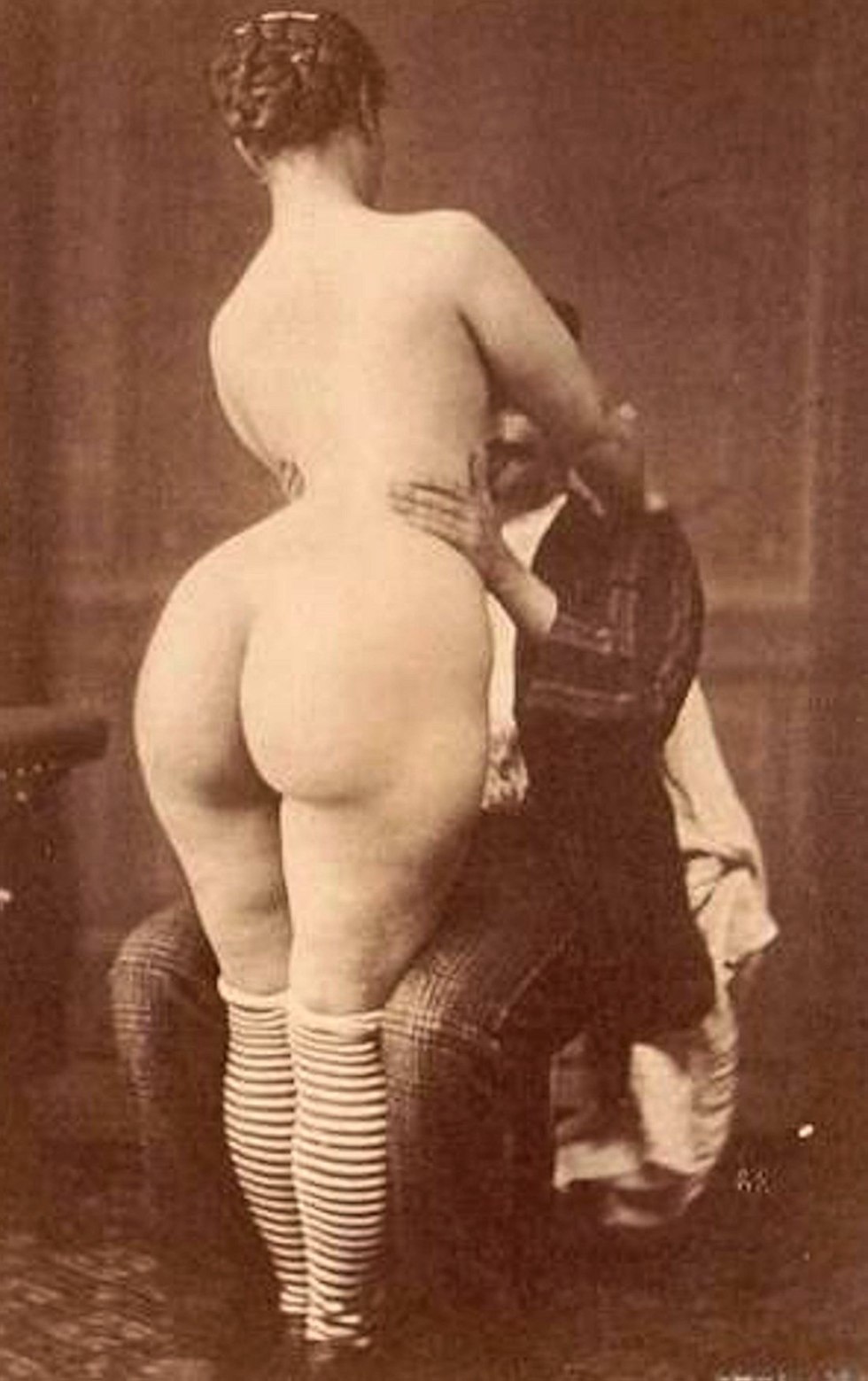 Naked priests of women retro