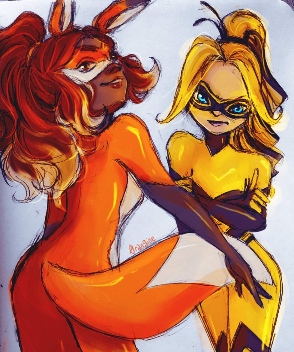 Rino Rush and Lady Bee