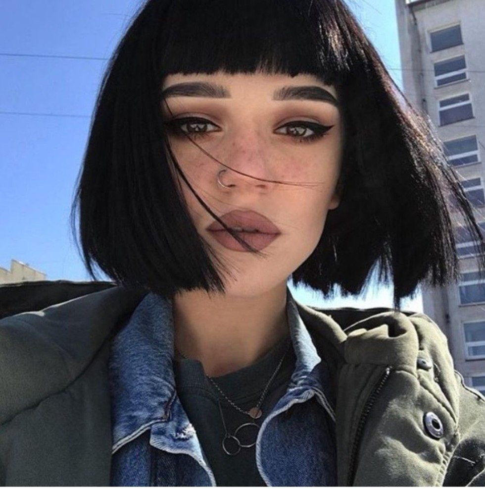 Woman with glasses art