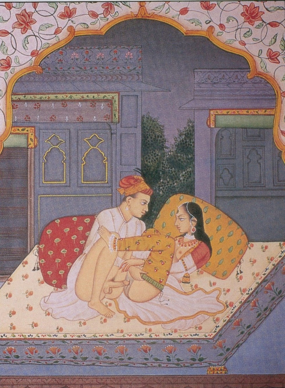 Women in military uniform without panties