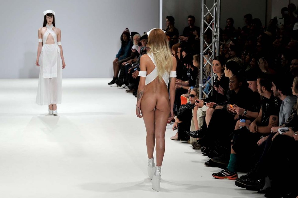 Hussein Chalaian Naked Fashion