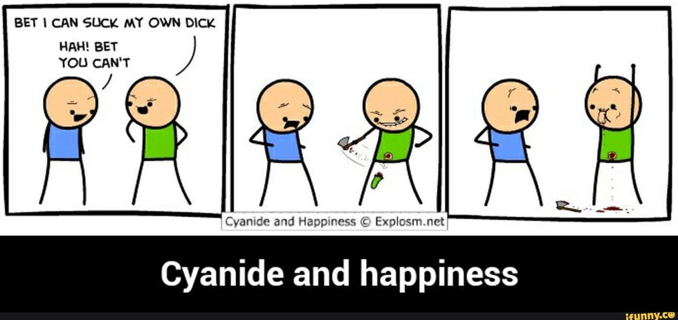 Huge fat members in the mouth