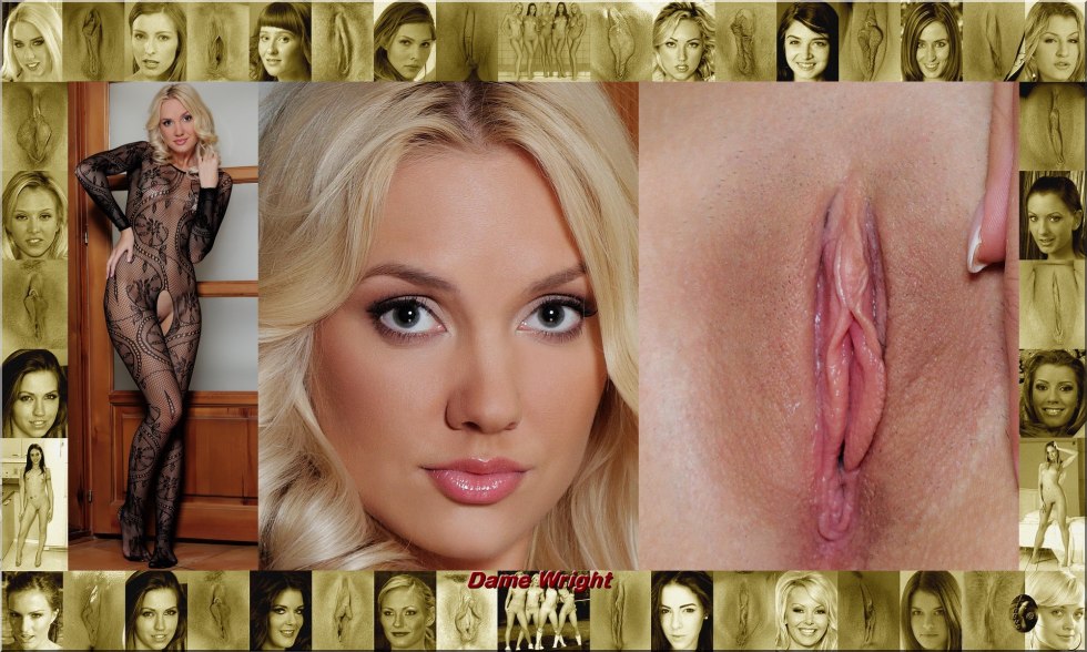 Faces and vagina of Russian stars