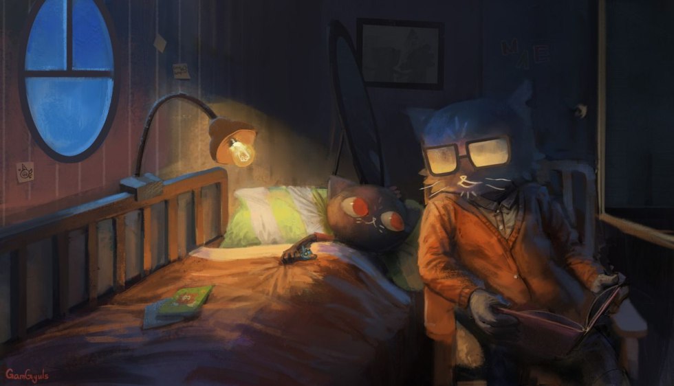 Night in the Woods room May
