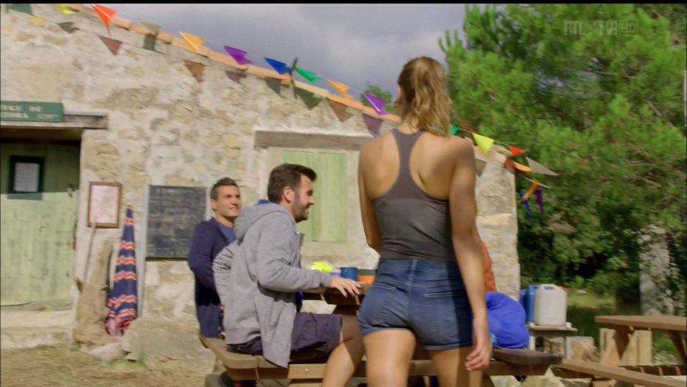 Alexandra Holden in a swimsuit