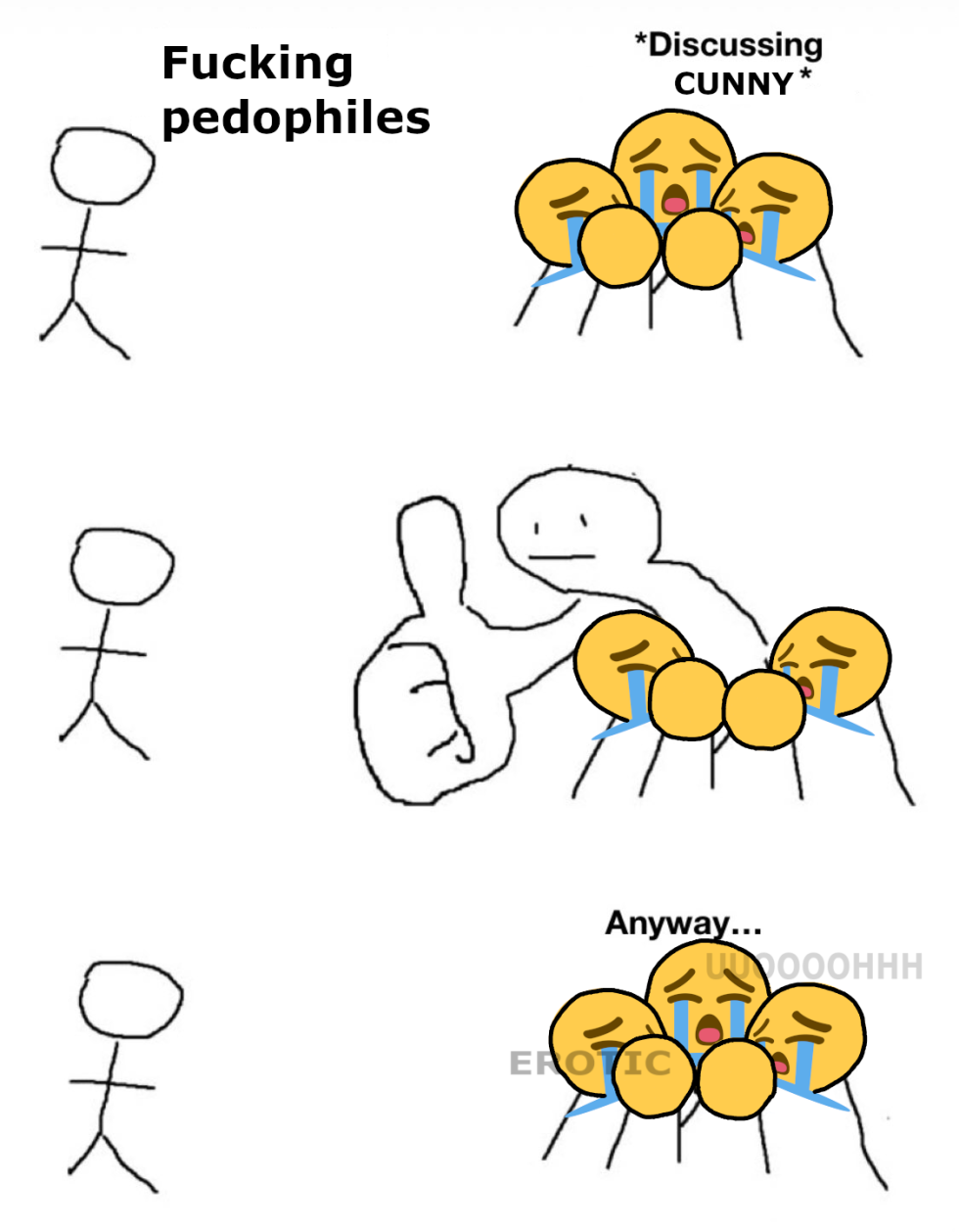 Giant Thumb Guy meme