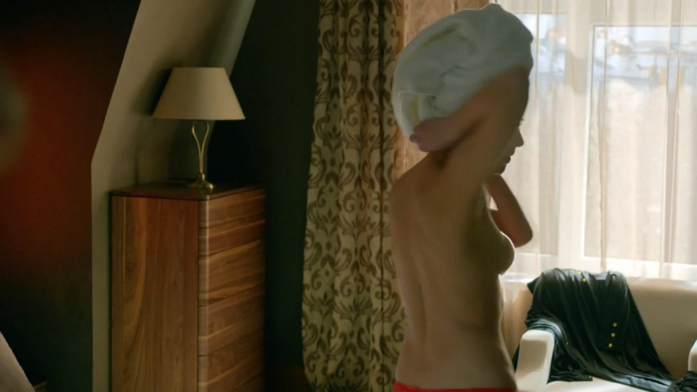 Valeria Fedorovich without panties