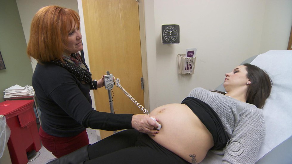 Pregnant in the exam