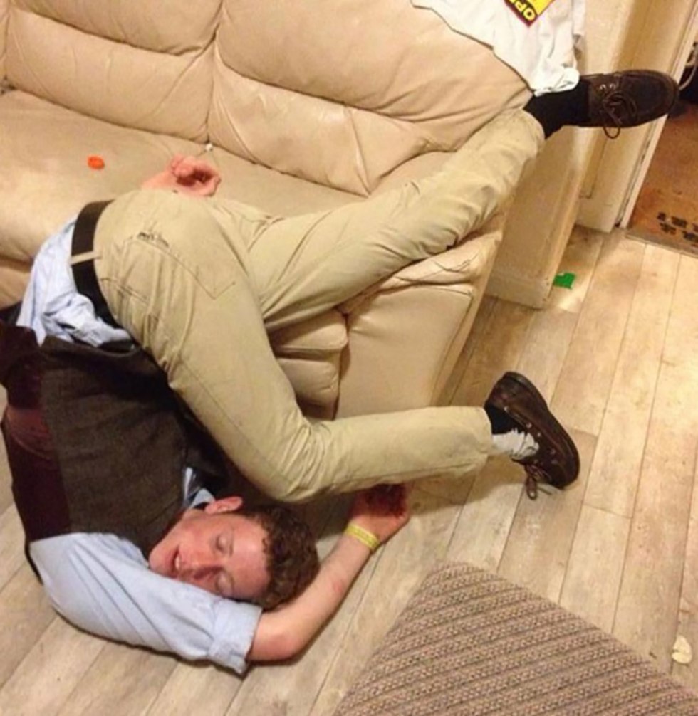 Unknown pose for sleeping