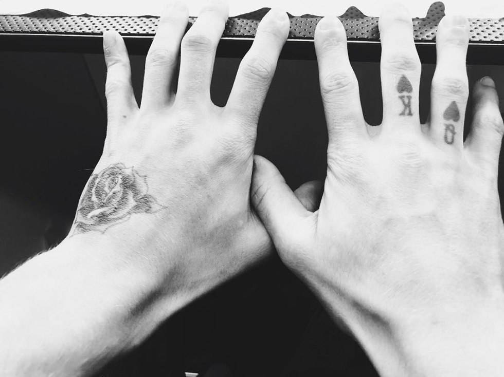 Hardin Scott's tattoos