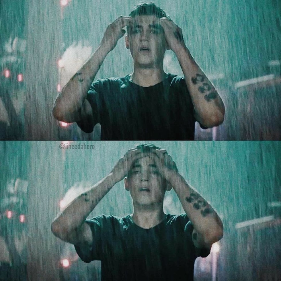 Hardy Scott is crying