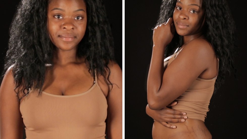 Lola Chuyuil in a swimsuit