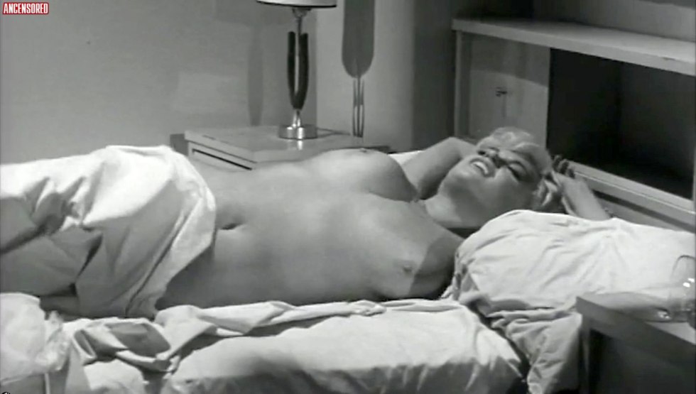 Naked Jane Mansfield in the film promise promise