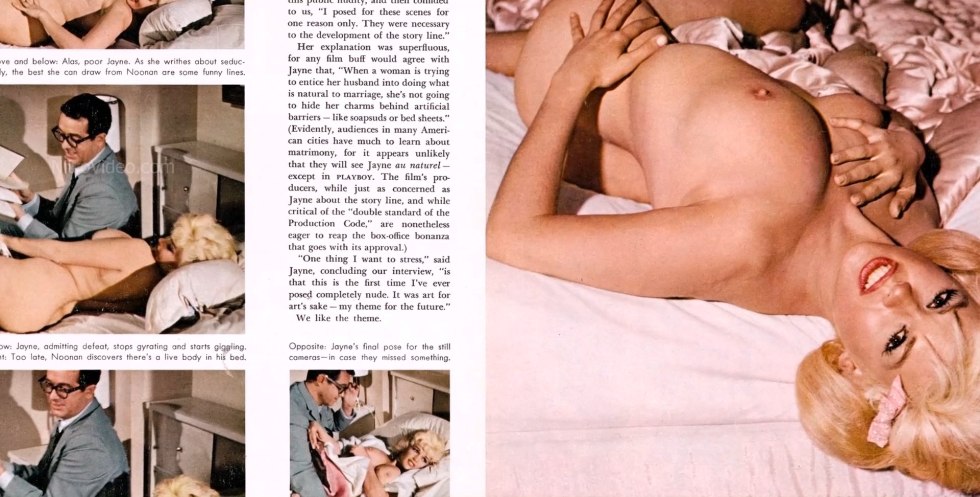 Jane Mansfield torn his head