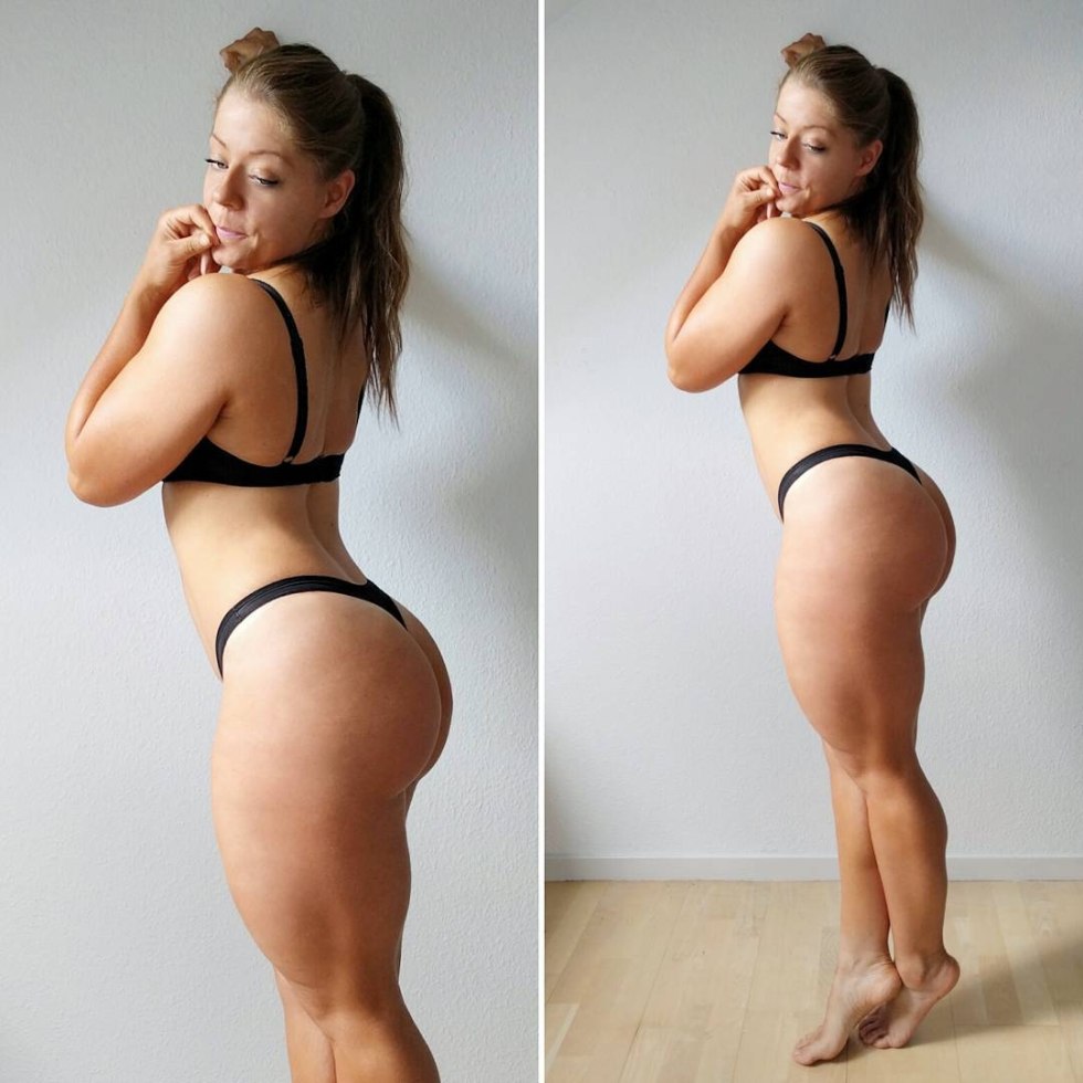 Naked women with full legs