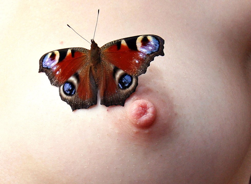 Pornstar with tattoo on the pope