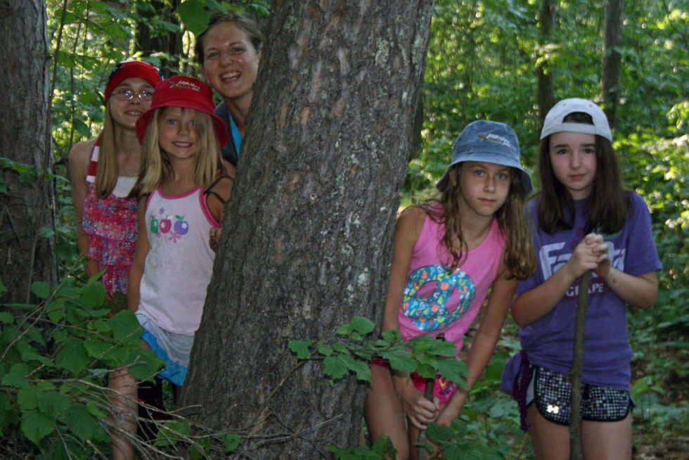 Boy with a girl sauna