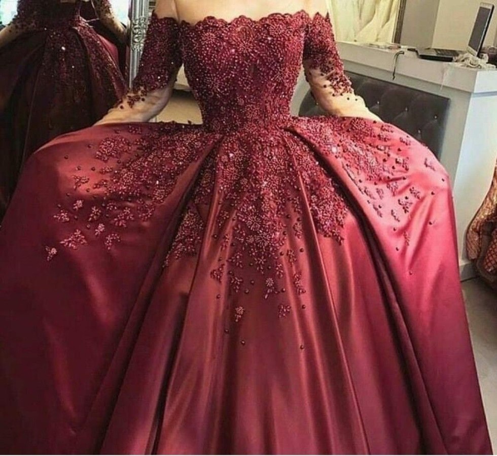 The dress is evening