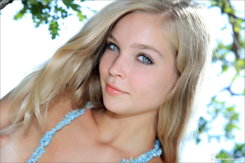 Fucked a blonde with blue eyes