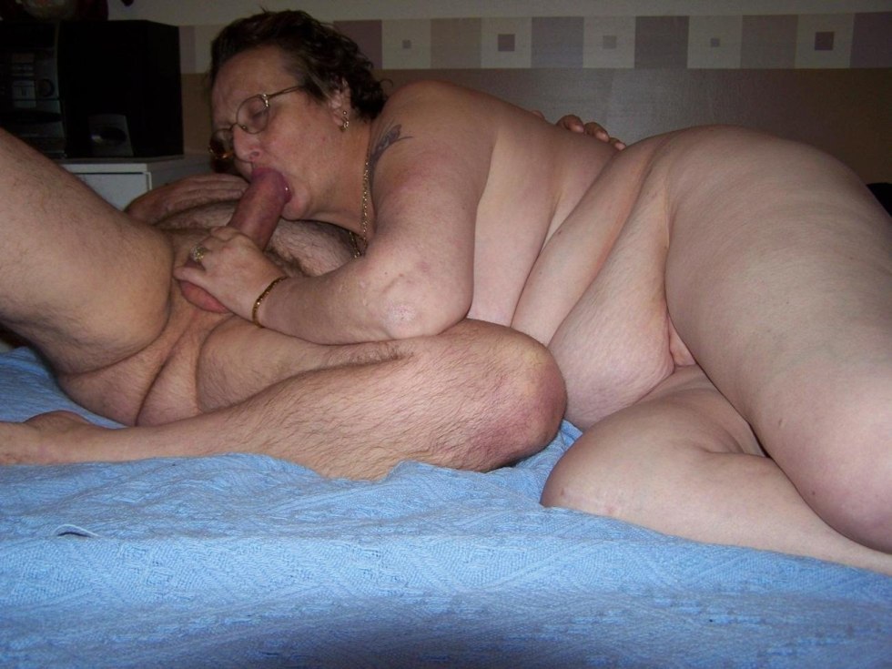 Naked very fat old women