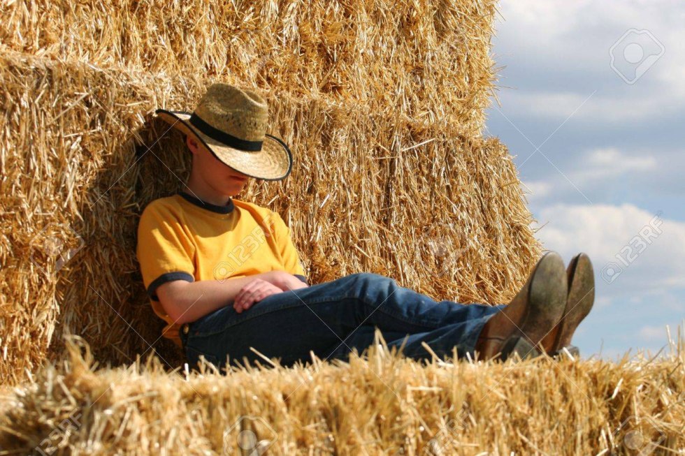 Sleep in haystack