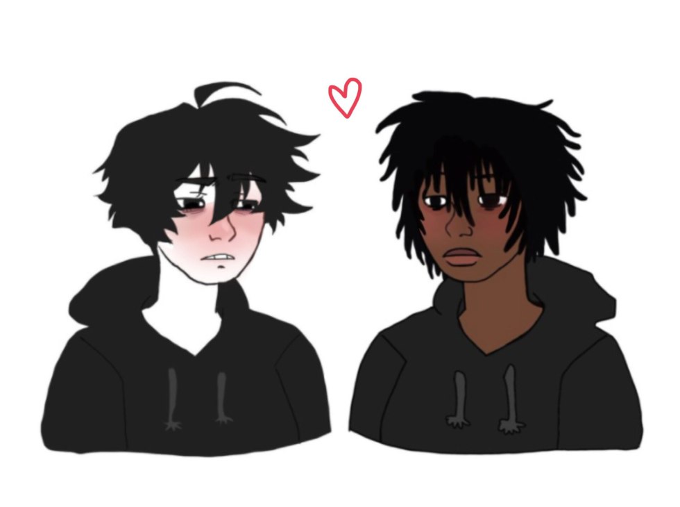 Naked woman scolds a man