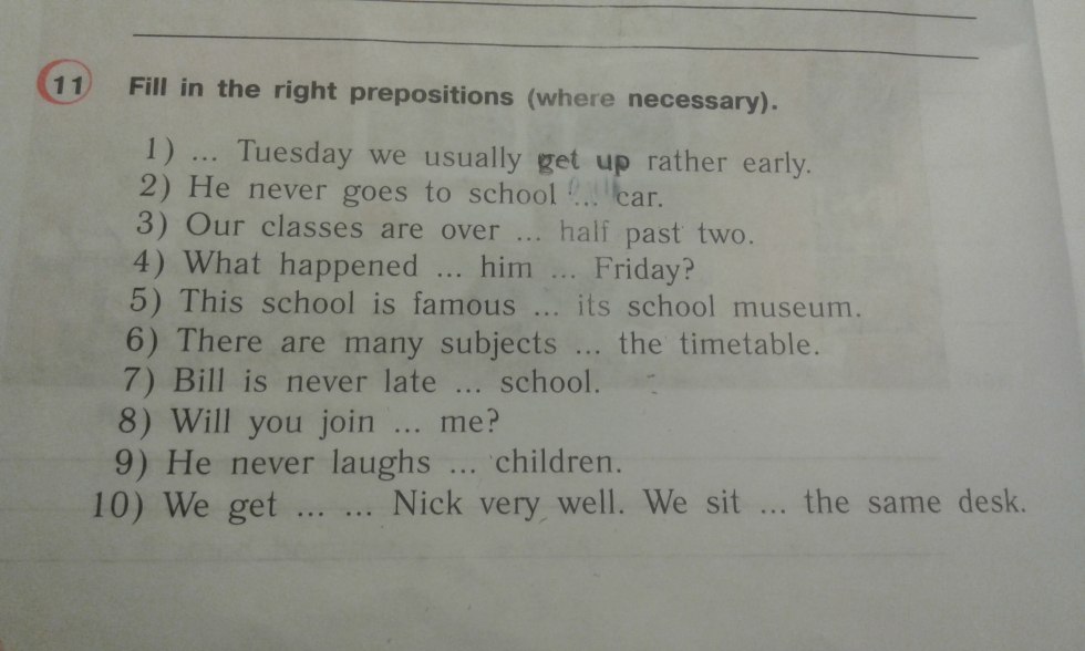 Complete the Sentences. Use the Phrases from the Box