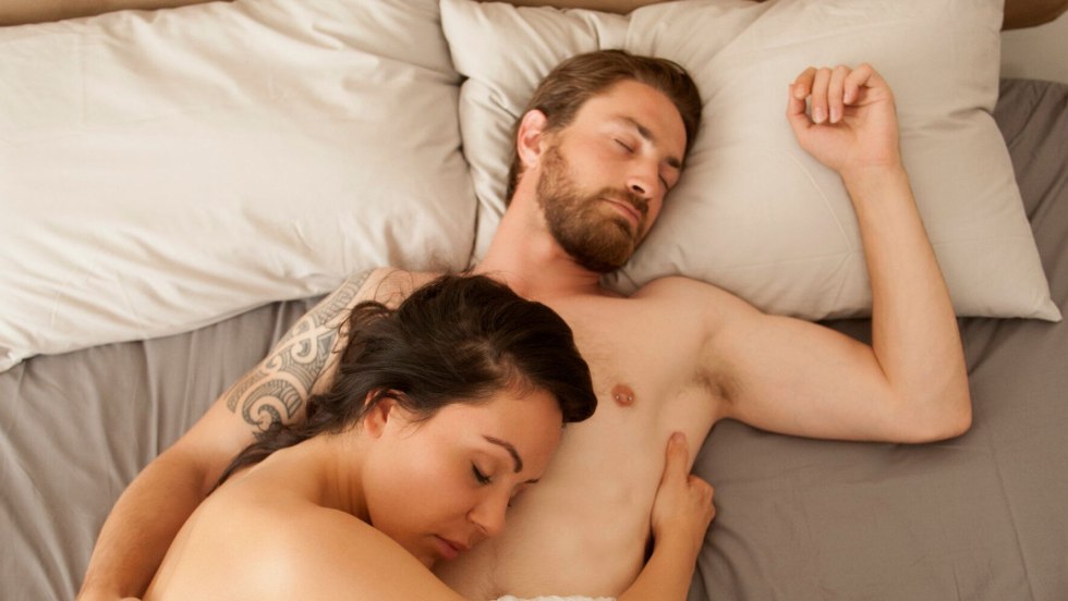 Naked hairy women sleep