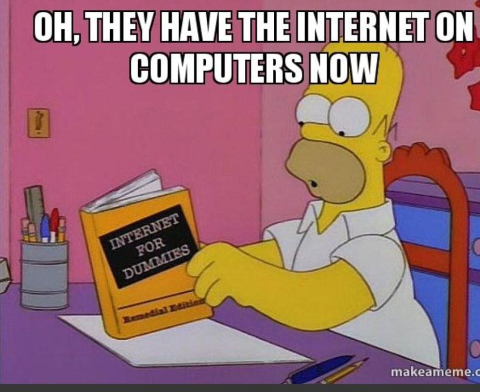 Homer Simpson with a book