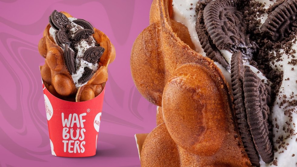 Hong Kong Waffles with Ooo