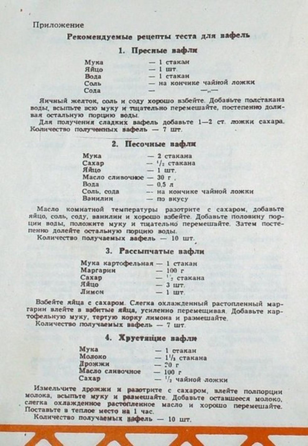 Waffles in the electric recipe Soviet recipe