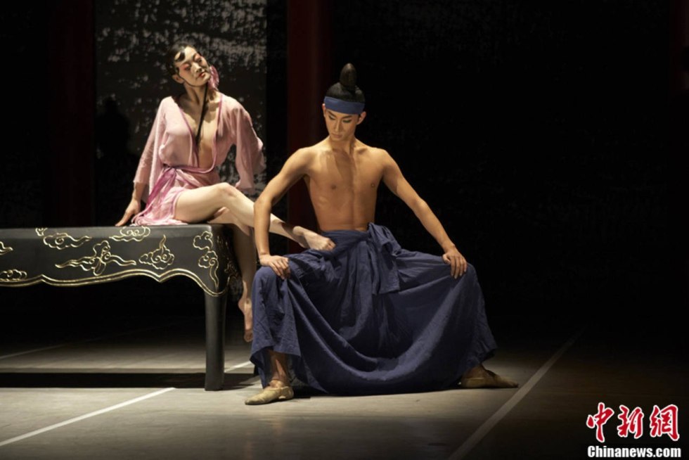 Theatrical productions in the style of nude