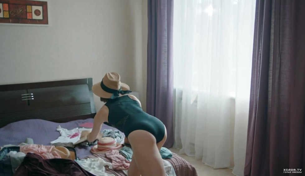 Olga Lerman in a swimsuit