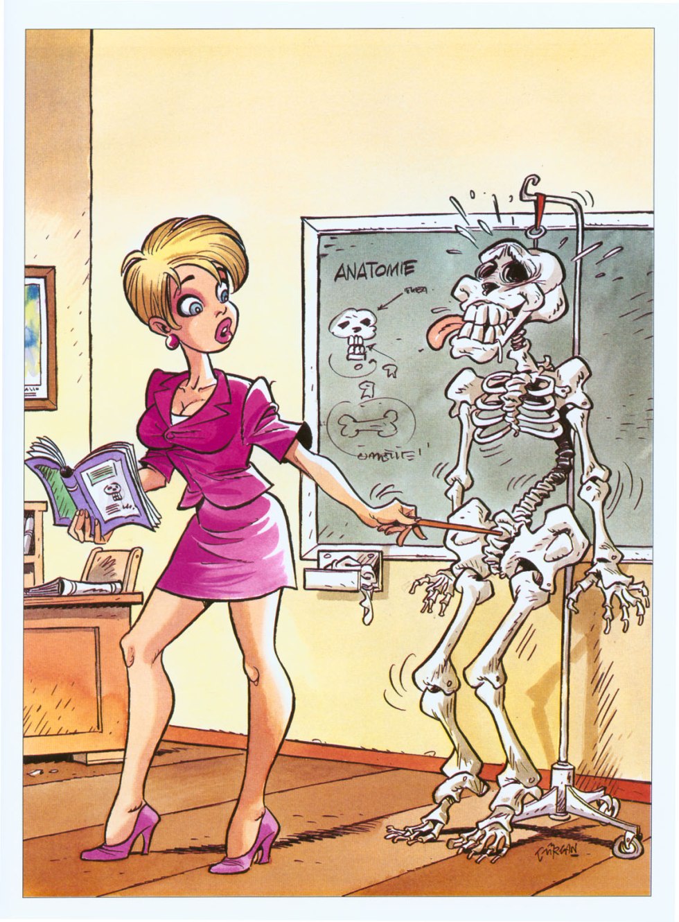Erotic caricatures for adults