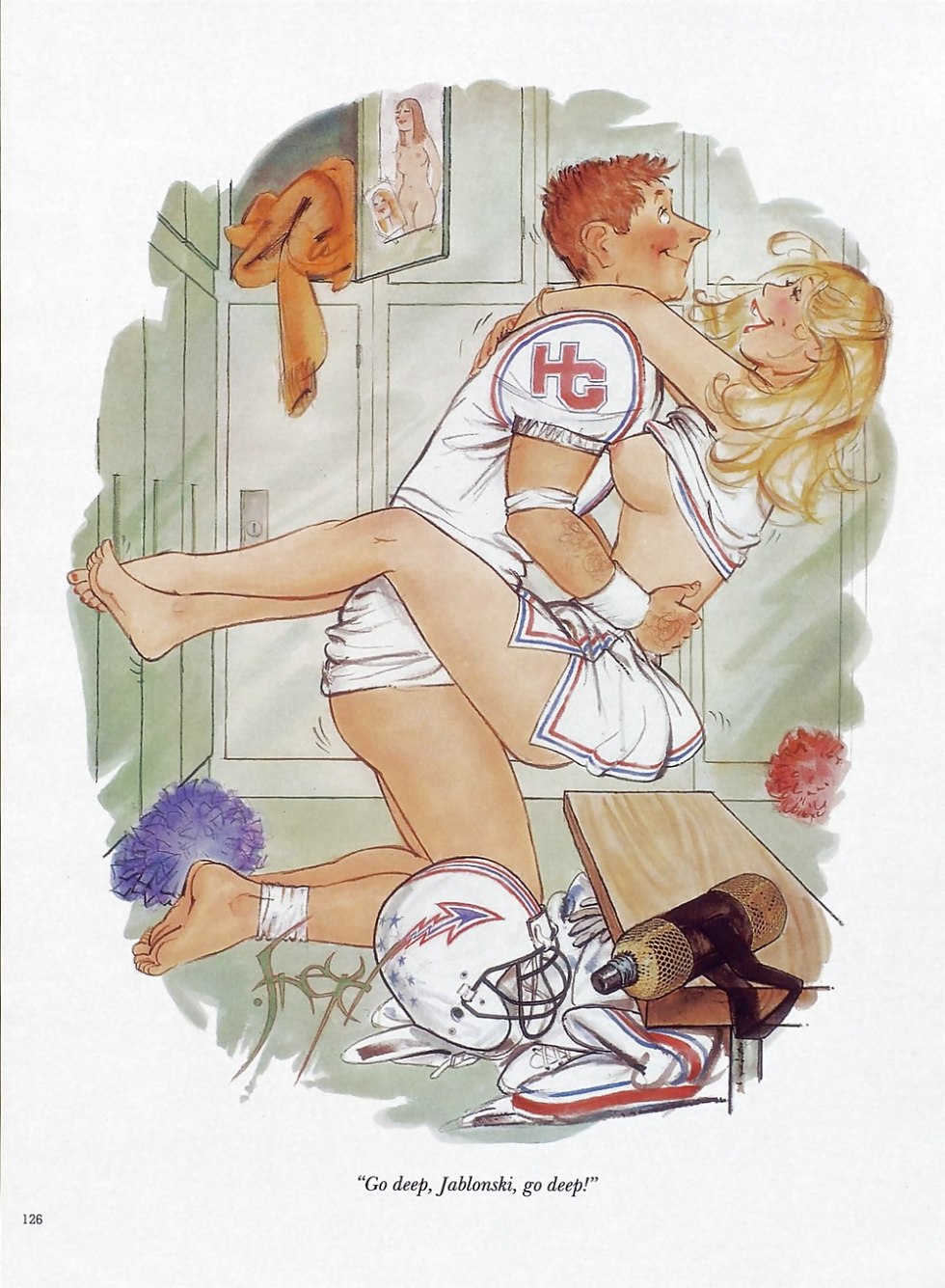 List of artists humorous erotic comics