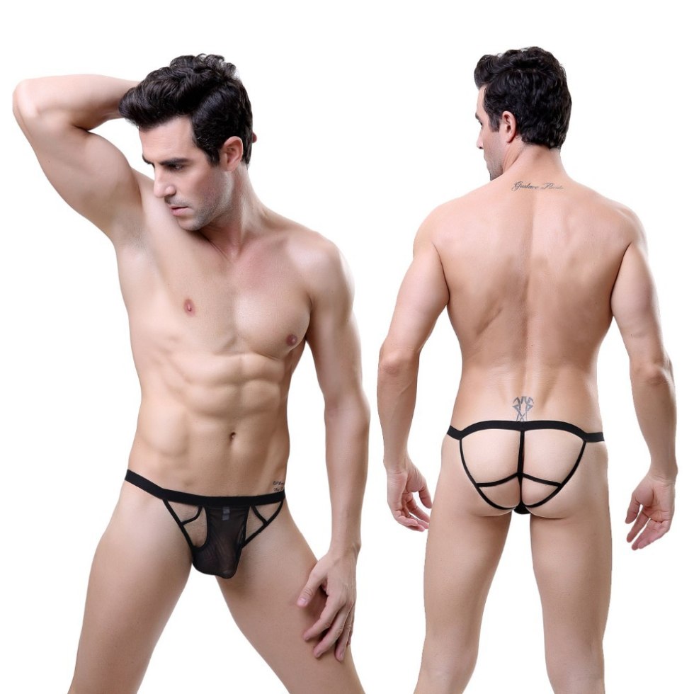 Naked men dressed women