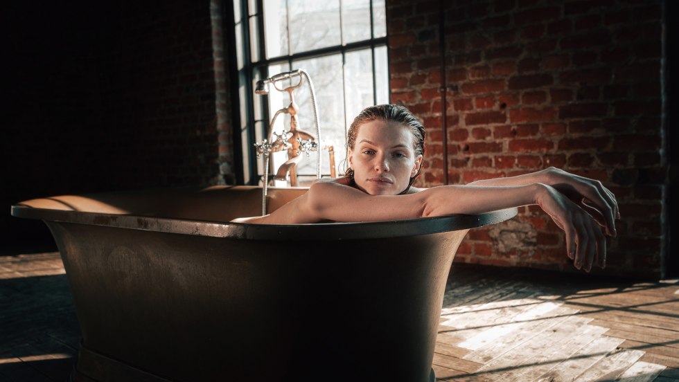 The picture is modern water