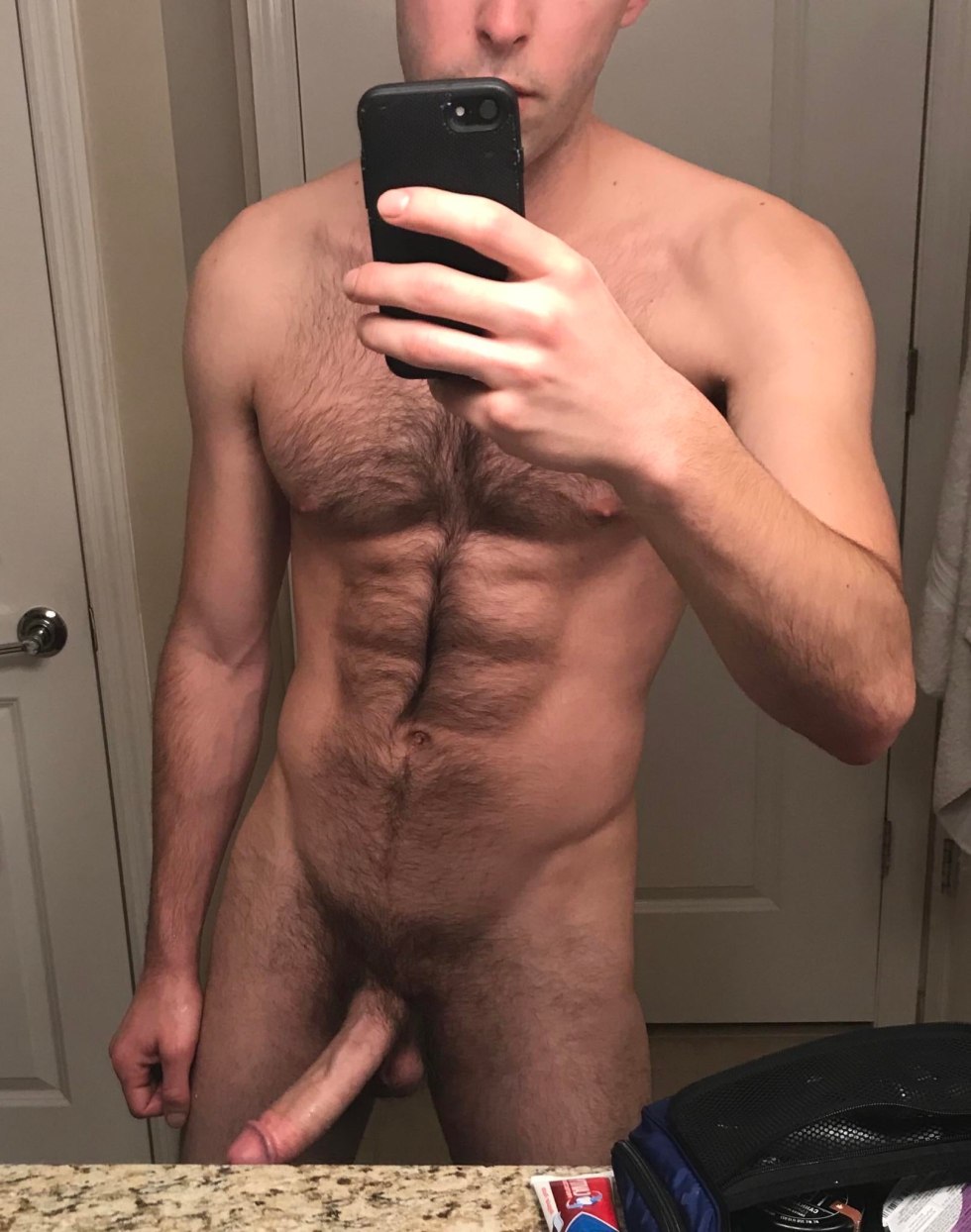 Men's unusual selfies nude
