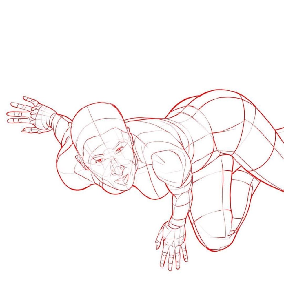 Tutorial of breast drawing