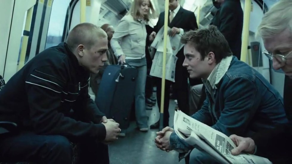 Girlfriends in mini dresses in heels