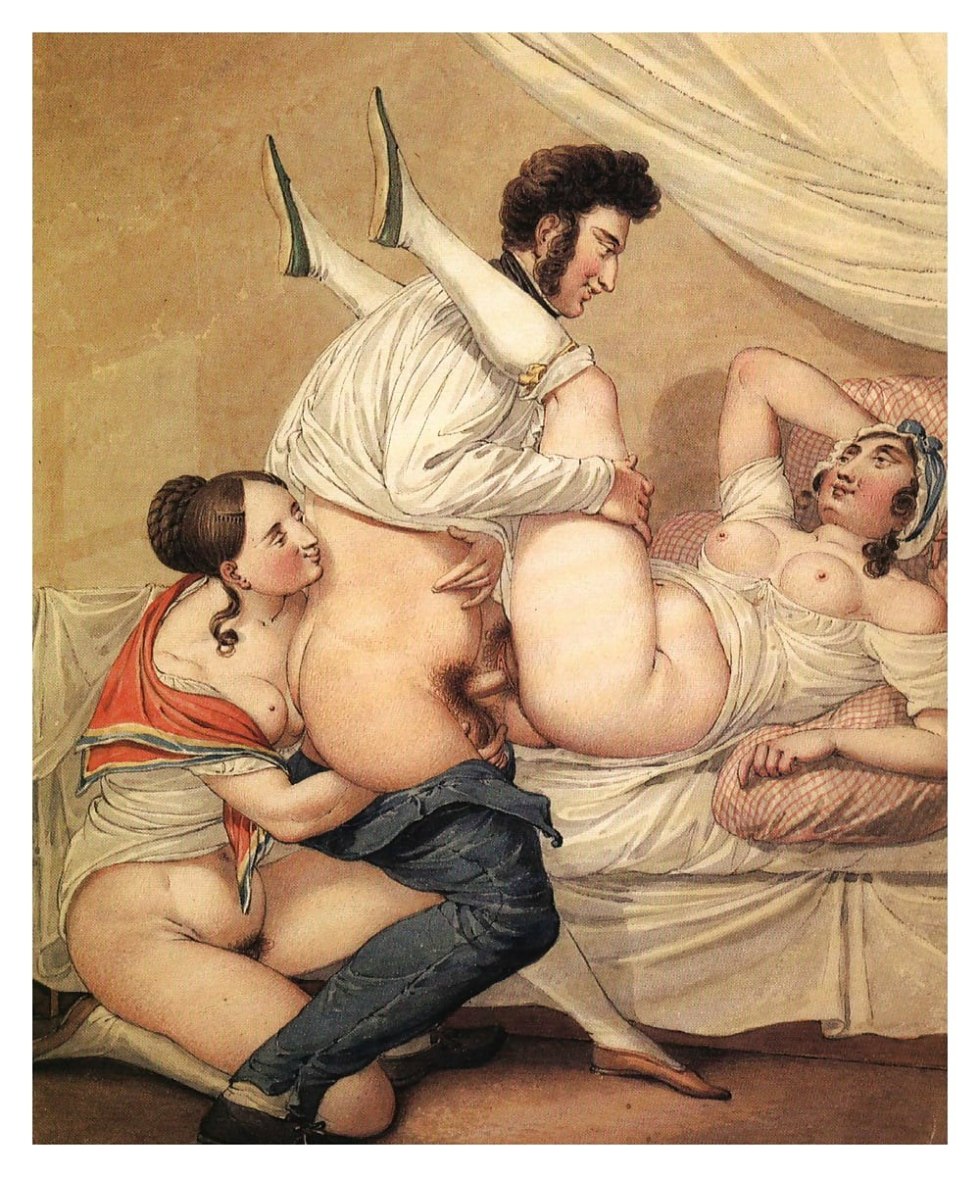 Erotic drawings of the 18th century