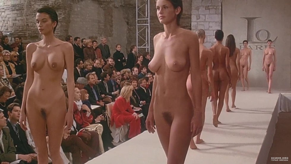 A lot of naked women on the catwalk